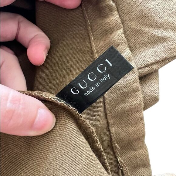 GUCCI Cotton Drawstring Dustbag - Picture 3 of 6